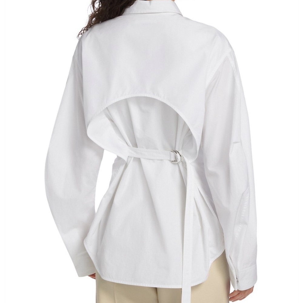 Helmut Lang Belted Back Shirt